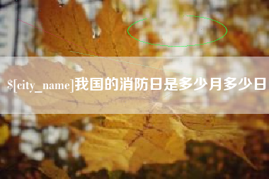 乐平我国的消防日是多少月多少日