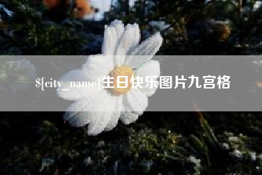 乐平生日快乐图片九宫格