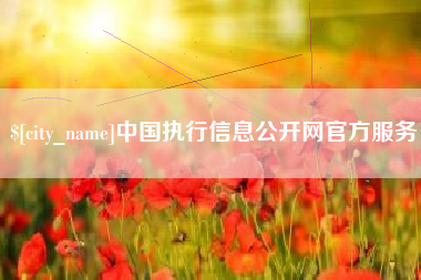 乐平中国执行信息公开网官方服务