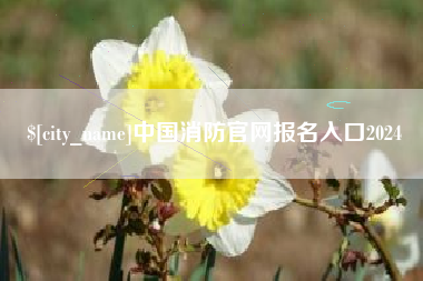 乐平中国消防官网报名入口2024