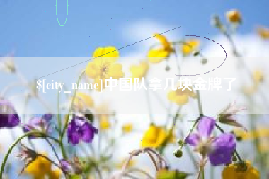 乐平中国队拿几块金牌了