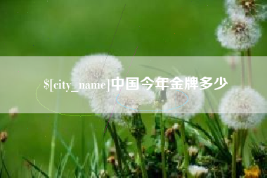乐平中国今年金牌多少