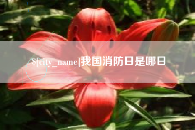乐平我国消防日是哪日