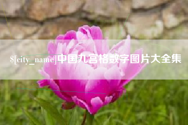 乐平中国九宫格数字图片大全集