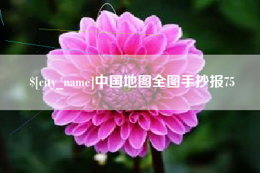 乐平中国地图全图手抄报75