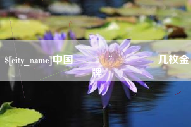 乐平中国🇨🇳几枚金牌