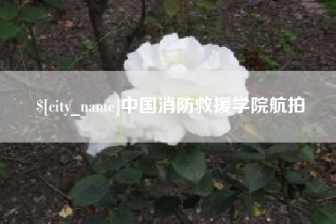 乐平中国消防救援学院航拍