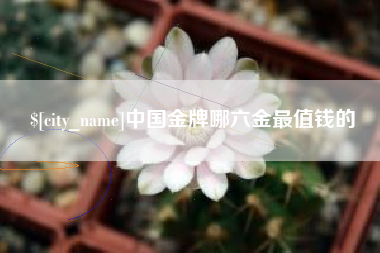 乐平中国金牌哪六金最值钱的