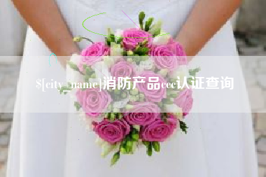乐平消防产品ccc认证查询