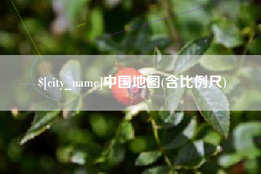 乐平中国地图(含比例尺)
