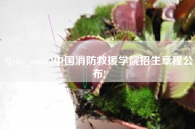 乐平中国消防救援学院招生章程公布!