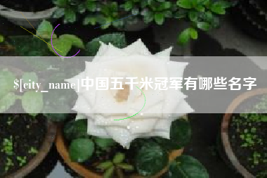 乐平中国五千米冠军有哪些名字